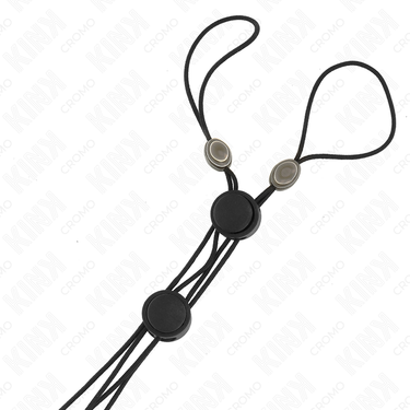 Morsetti per Capezzoli KINK Rosa e Elastico Nero - Stimolazione e Stile